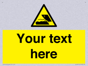 Custom Warning submerged objects in watercraft areas